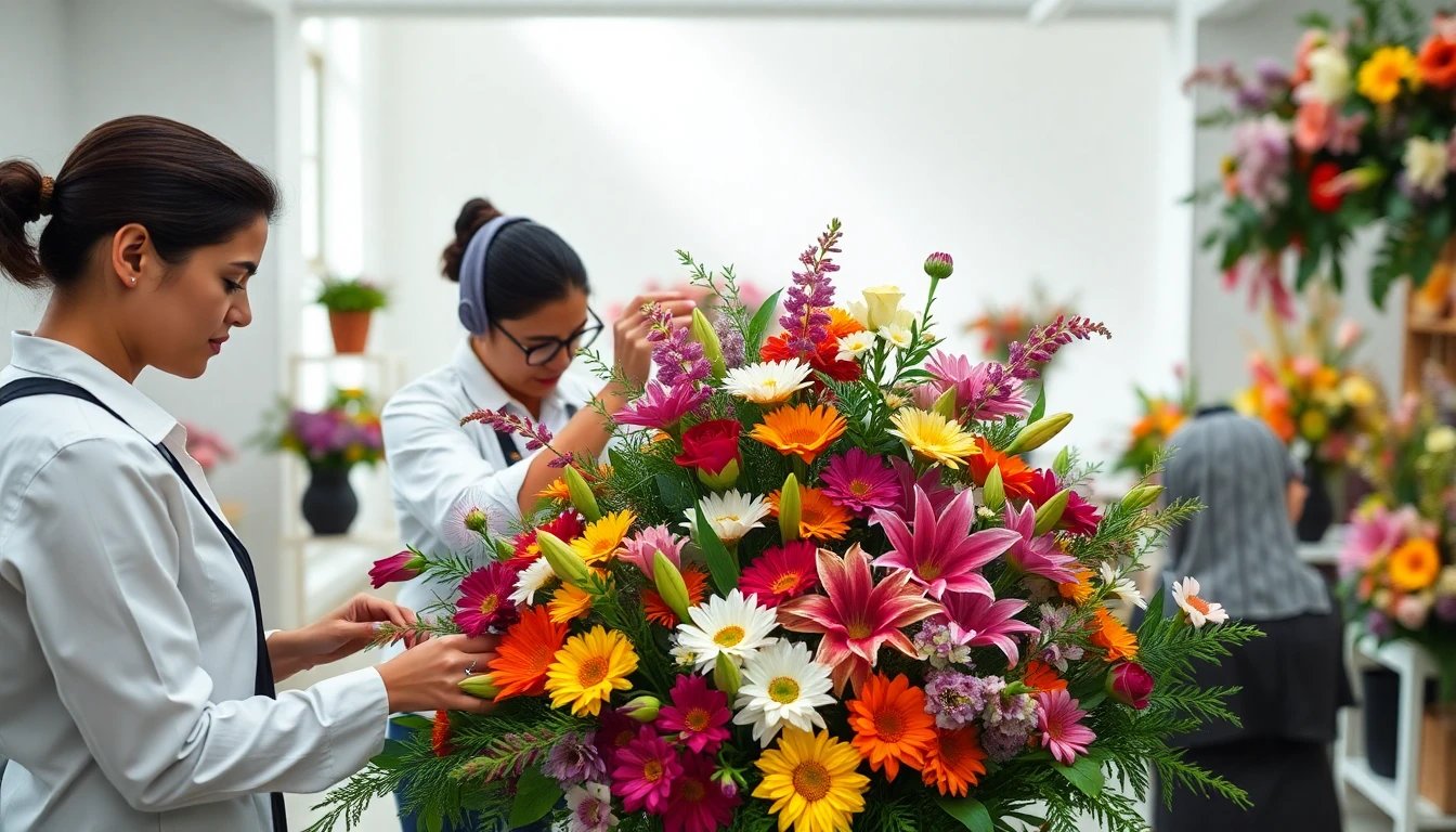 Equipo FLORESCR trabajando